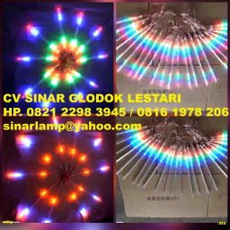 Lampu LED Meteor Tube RGB 50cm